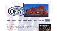 Desktop Screenshot of corsicanaopry.com